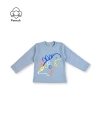 Erkek Kız Unisex Bebek 5Li Set Tasarım Nakışlı Ve Baskılı Mevsimlik Üst Sweatshirt