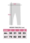 Kız Çocuk Set 6Lı Düz Basic Likralı Mevsimlik Uzun Tayt