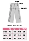 Kız Çocuk Yazı Baskılı Biye Detaylı Mevsimlik Kışlık Alt Üst Takım