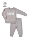 Unisex Erkek Kız Bebek Mini Nakışlı Mevsimlik Alt Üst Takım