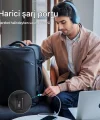 Mark Ryden Çift Bölmeli Fonksiyonel Laptop Sırt Çantası MR9907_00 Siyah
