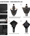 Mark Ryden Protector Rain Laptop Sırt Çantası Kilitli Usb Şarj Kitli Çanta Mr9405YY_00 45x15x30, Cm