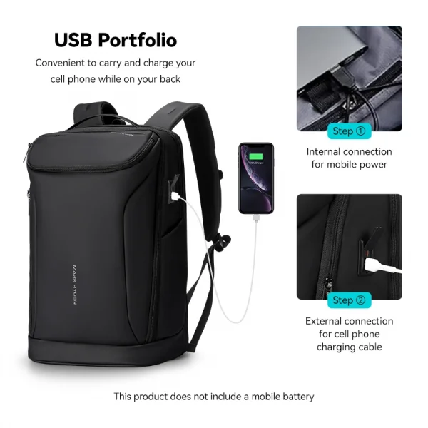 Mark Ryden Compacto Pro Çift Bölmeli Laptop Sırt Çantası MR9031YSJ_KR00