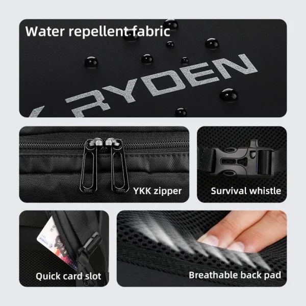 Mark Ryden Compacto Pro Çift Bölmeli Laptop Sırt Çantası MR9031Y_SJ00