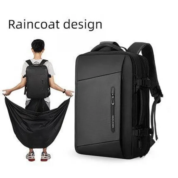 Mark Ryden Expandos Laptop Sırt Çantası Genişletilebilir İç Hacim Şarj Kiti Yağmurluk MR9299_YY00