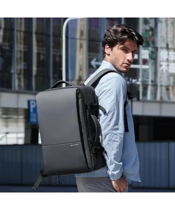 Mark Ryden Super Genişletilebilir Çoklu Bölmeli Laptop Giysi Sırt Çantası G1_MR9822_KR00Ⅱ (Siyah)