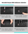 Mark Ryden Laptop Suya Dayanıklı Siyah Renk Sırt Çantası Çift Bölmeli MR2958_KR00