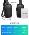 Mark Ryden ODYSSEY MİNİ ek Kol Omuz Çantası iPad Tablet Uyumlu Şarj Kiti MR7116_07 GRİ