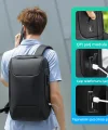 Mark Ryden ODYSSEY Laptop Siyah Renk Sırt Çantası Kilitli Usb Şarj Kitli Çanta MR9116_00