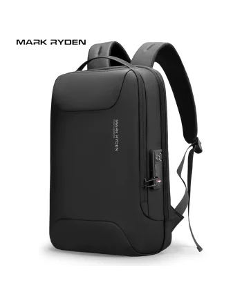 Mark Ryden COMPILO 15.6 İnch Kilitli Siyah Renk Laptop Erkek Sırt Çantası MR9000_00