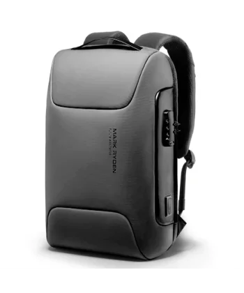 Mark Ryden Laptop Gri Renk Sırt Çantası Kilitli Usb Şarj Kitli Çanta ODYSSEY - MR9116_07
