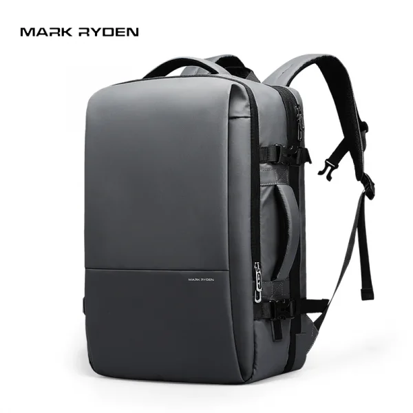 Mark Ryden Super Genişletilebilir Çoklu Bölmeli Laptop Giysi Sırt Çantası G1_MR9822_KR07 Ⅱ (Gri)
