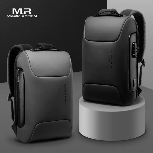 Mark Ryden ODYSSEY Laptop Siyah Renk Sırt Çantası Kilitli Usb Şarj Kitli Çanta MR9116_00
