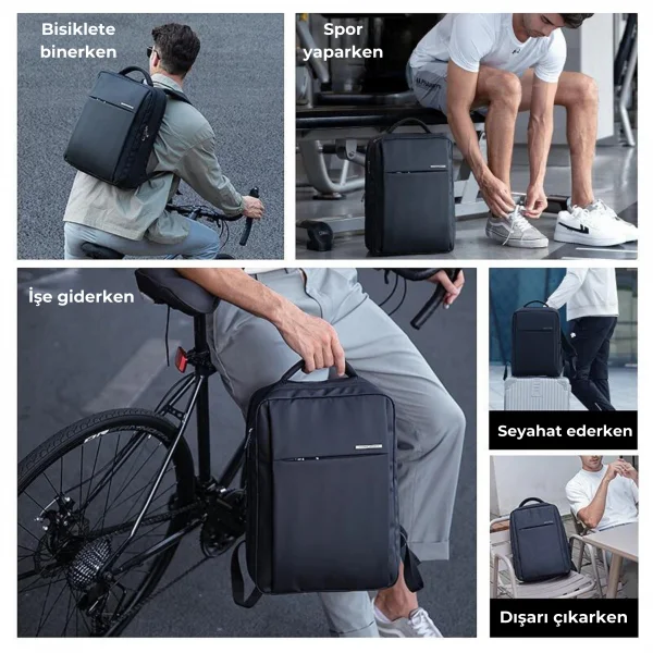 Mark Ryden Tek Bölmeli Laptop 15.6 inch Sırt Çantası MR2900JY_00