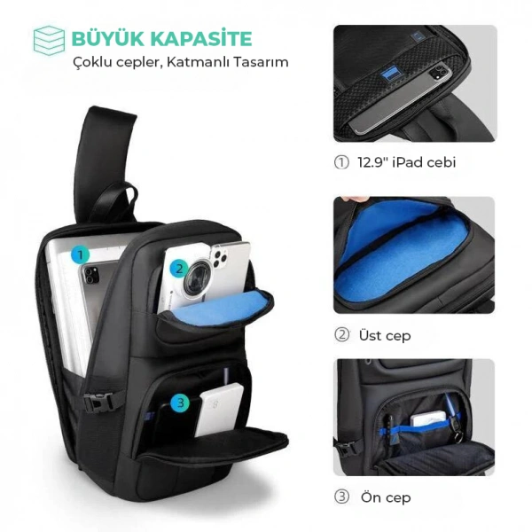 Mark Ryden Bulk Kol Omuz Çantası iPad Tablet Uyumlu MR7633_00