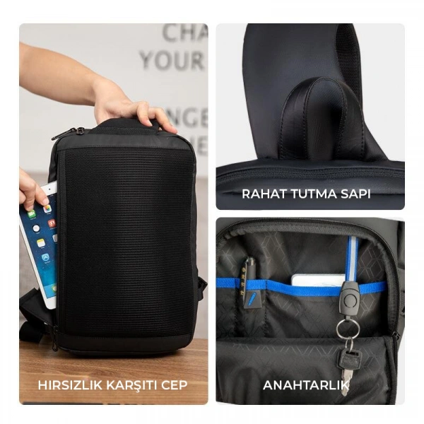 Mark Ryden Bulk Kol Omuz Çantası iPad Tablet Uyumlu MR7633_00