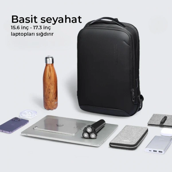 Mark Ryden Profession Laptop Sırt Çantası 17.3 inch Usb Şarj Kitli Çanta MR9008SJ_00