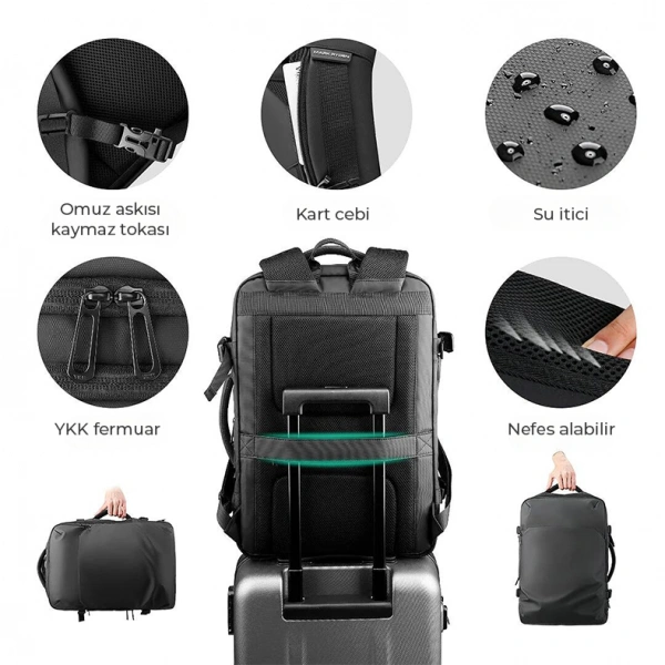 Mark Ryden Mochila l Geniş Kapasiteli Laptop Sırt Çantası MR9711_00