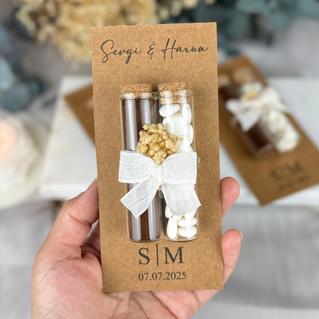 Kartlı Kahve-Şekerleme-Çikolata Set - 20 Adet