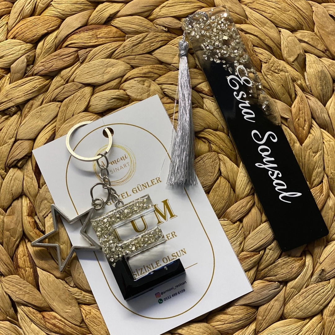 Anahtarlık Kitap Ayracı Set