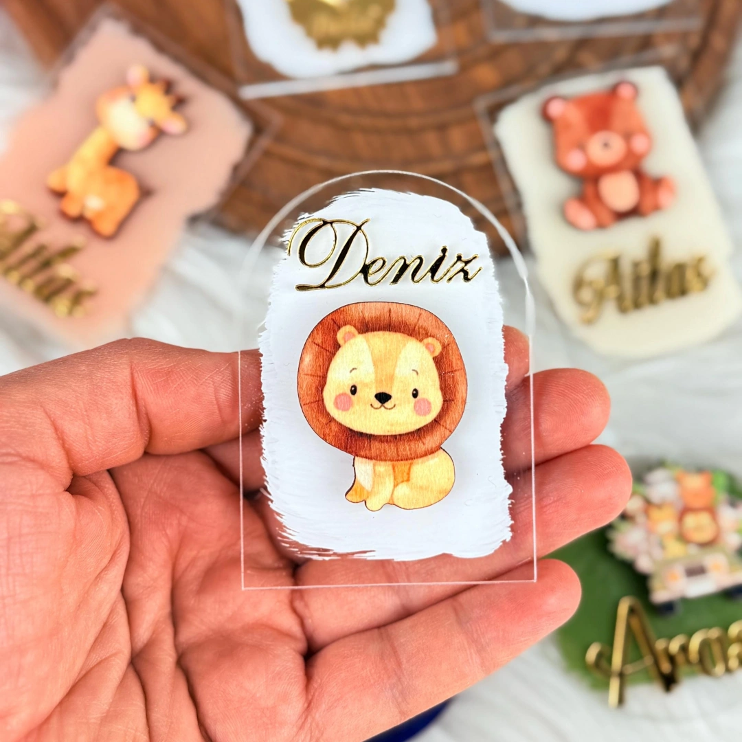 Kişiye Özel Figürlü Pleksi Magnet Seti – 20 Adet El Yapımı Unutulmaz Hediye