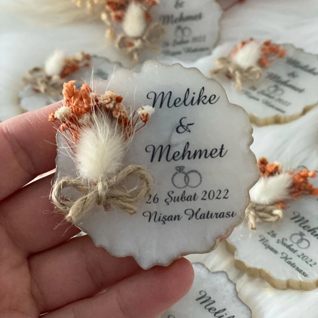 Taşlı Epoksi Magnet – 20 Adet