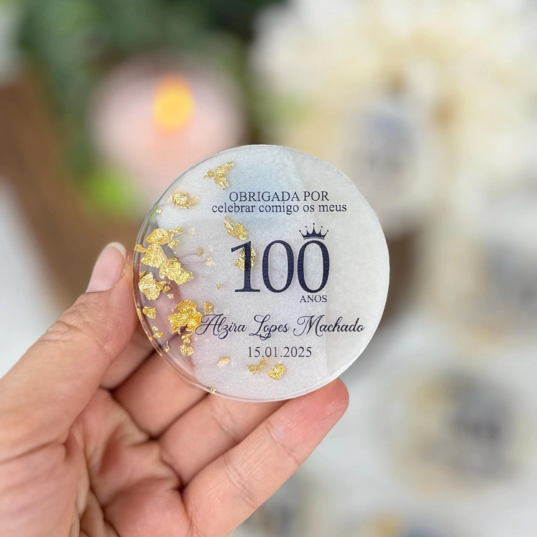 Kişiye Özel Taşsız Epoksi Doğum Günü Magnet Seti (20 Adet)