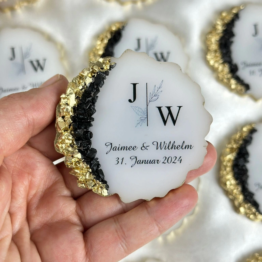 Kişiye Özel Taşlı Epoksi Magnet – 20 Adet Kalıcı Baskılı Hediyelik