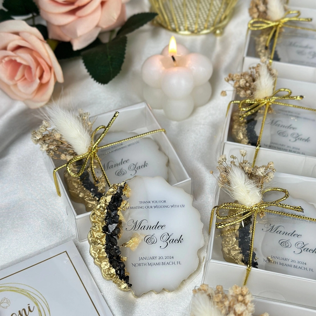 Kişiye Özel Kutulu Epoksi Magnet Seti - 20 Adet