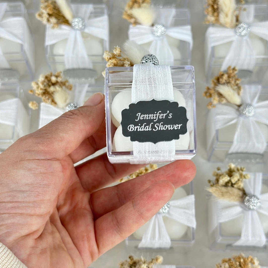 Aşkın Baloncukları – Kişiye Özel BubbleMum Küp Mum Seti (20 Adet)