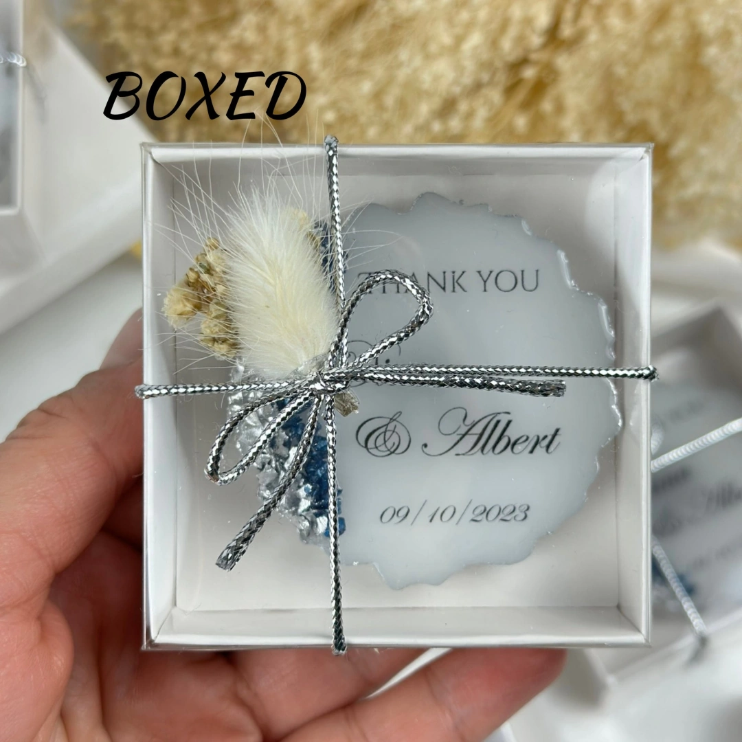 Kişiye Özel Kutulu Epoksi Magnet – 20’li Şık Hediyelik Set