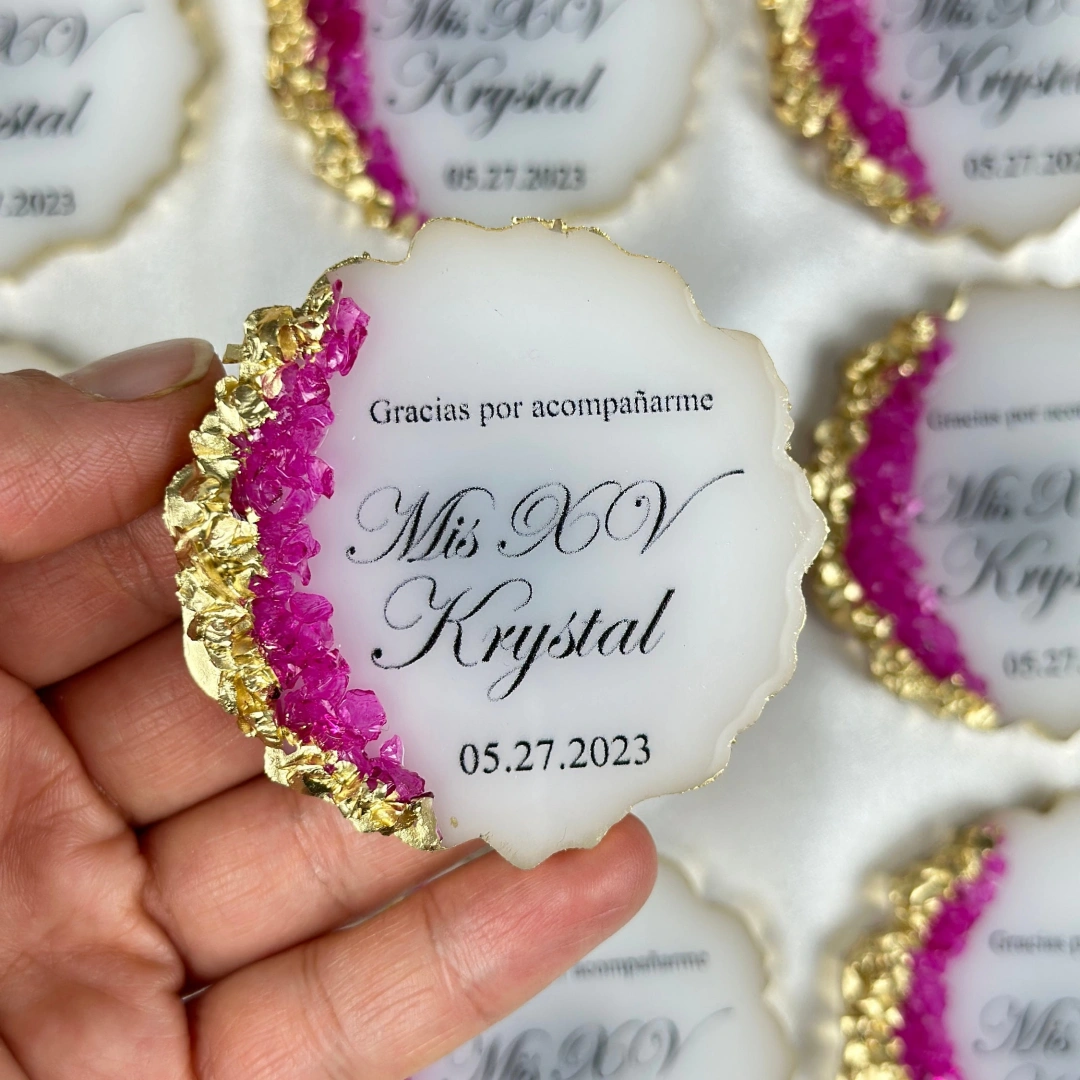 Taşlı Epoksi Magnet - 20 Adet