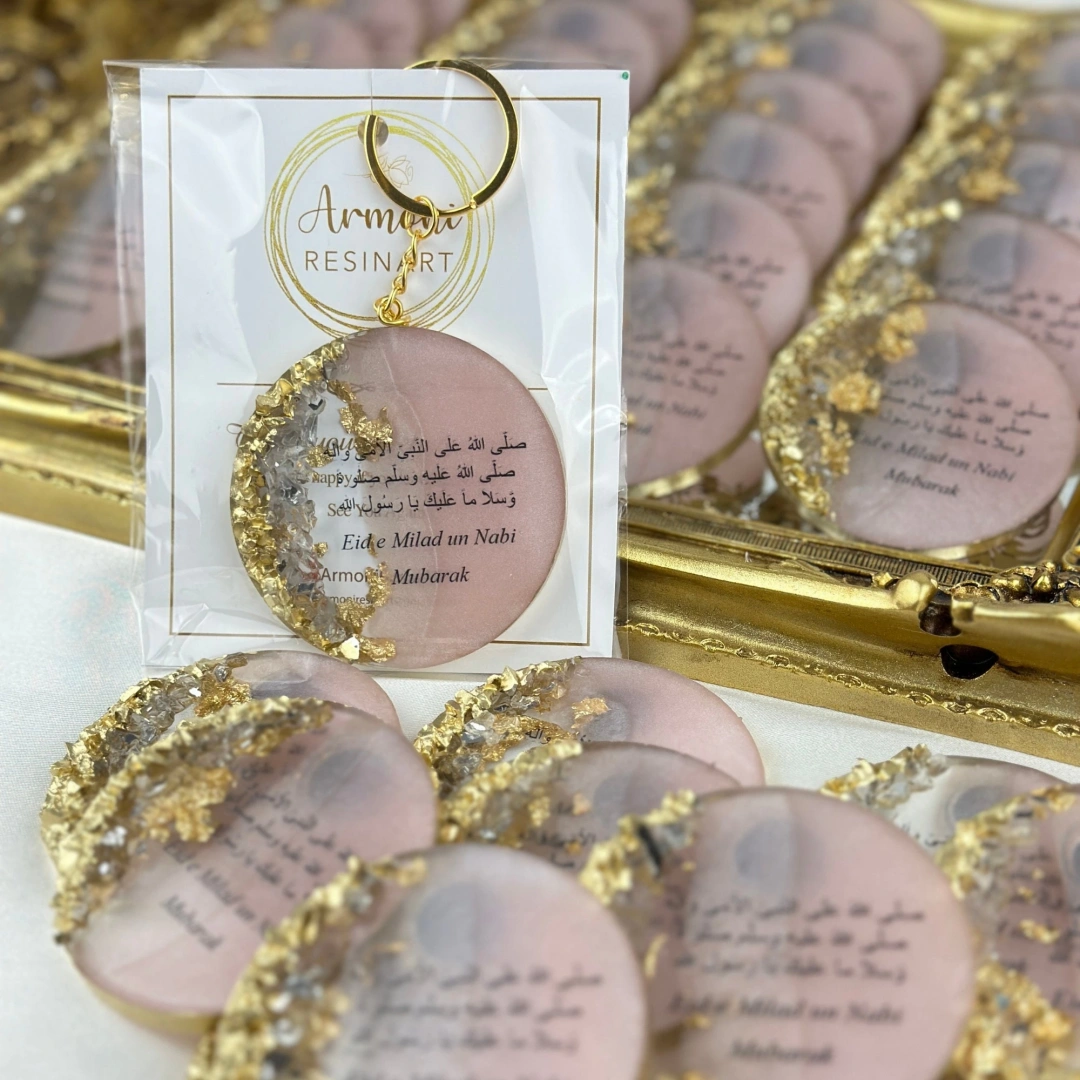 İslami Temalı Epoksi Magnet & Anahtarlık Seti – 20 Adet (6,5 cm)