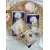 Luxury Set – Kişiye Özel Epoksi Bardak Altlığı, El Kremi, Mum ve Sabun Hediye Kutusu