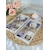 Luxury Set – Kişiye Özel Epoksi Bardak Altlığı, El Kremi, Mum ve Sabun Hediye Kutusu