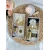 Luxury Set – Kişiye Özel Epoksi Bardak Altlığı, El Kremi, Mum ve Sabun Hediye Kutusu