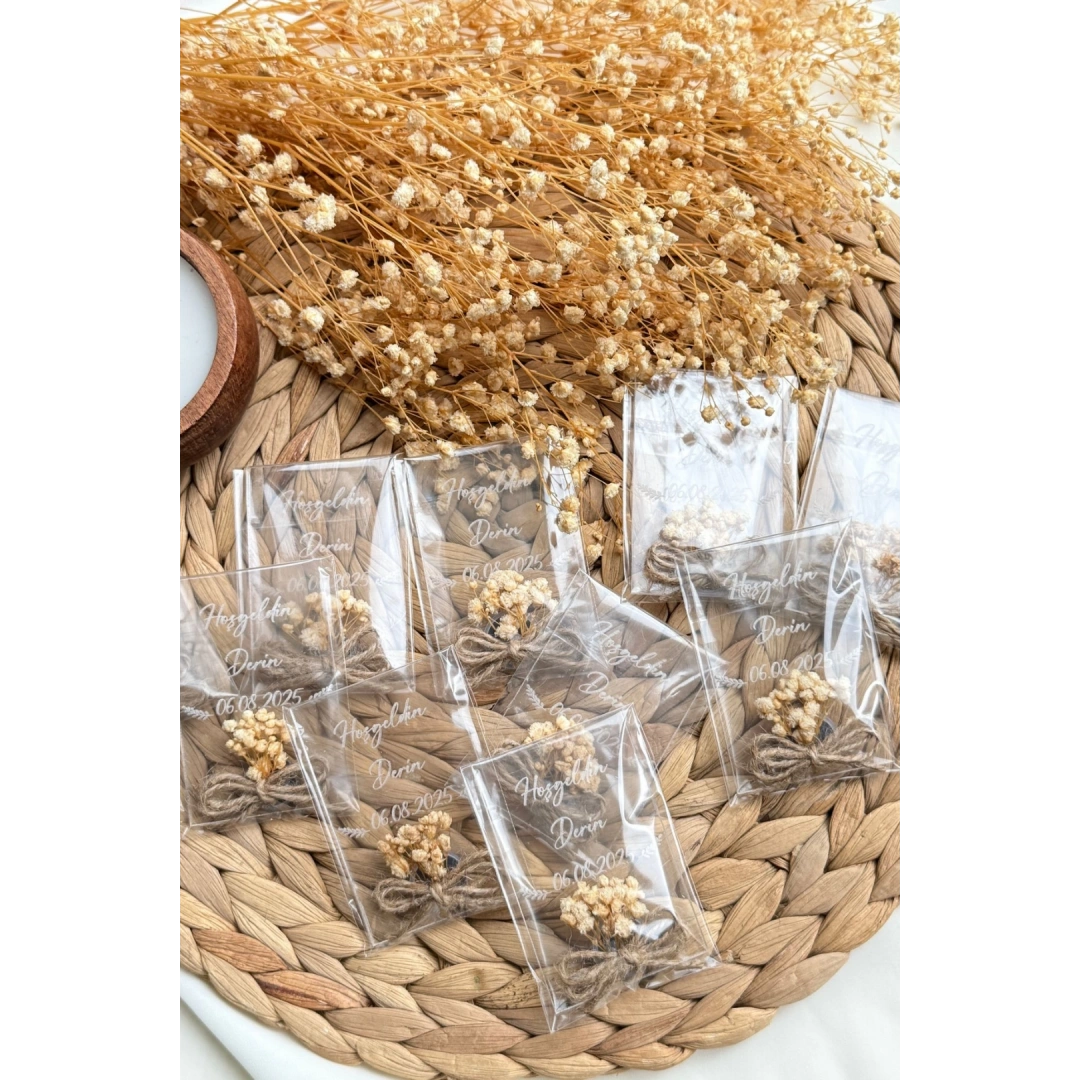 25 Adet Pleksi Magnet, Düğün, Nişan, Söz, Kına, Babyshower, Bebek Mevlidi, Pleksi Magnet Hediyelik