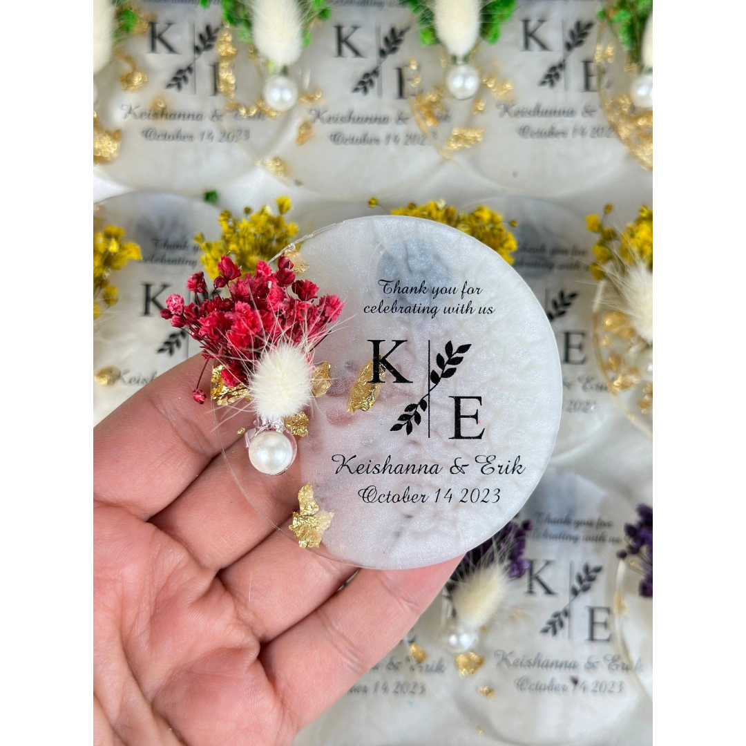 Taş Süslemeli Epoksi Magnet – 20 Adet