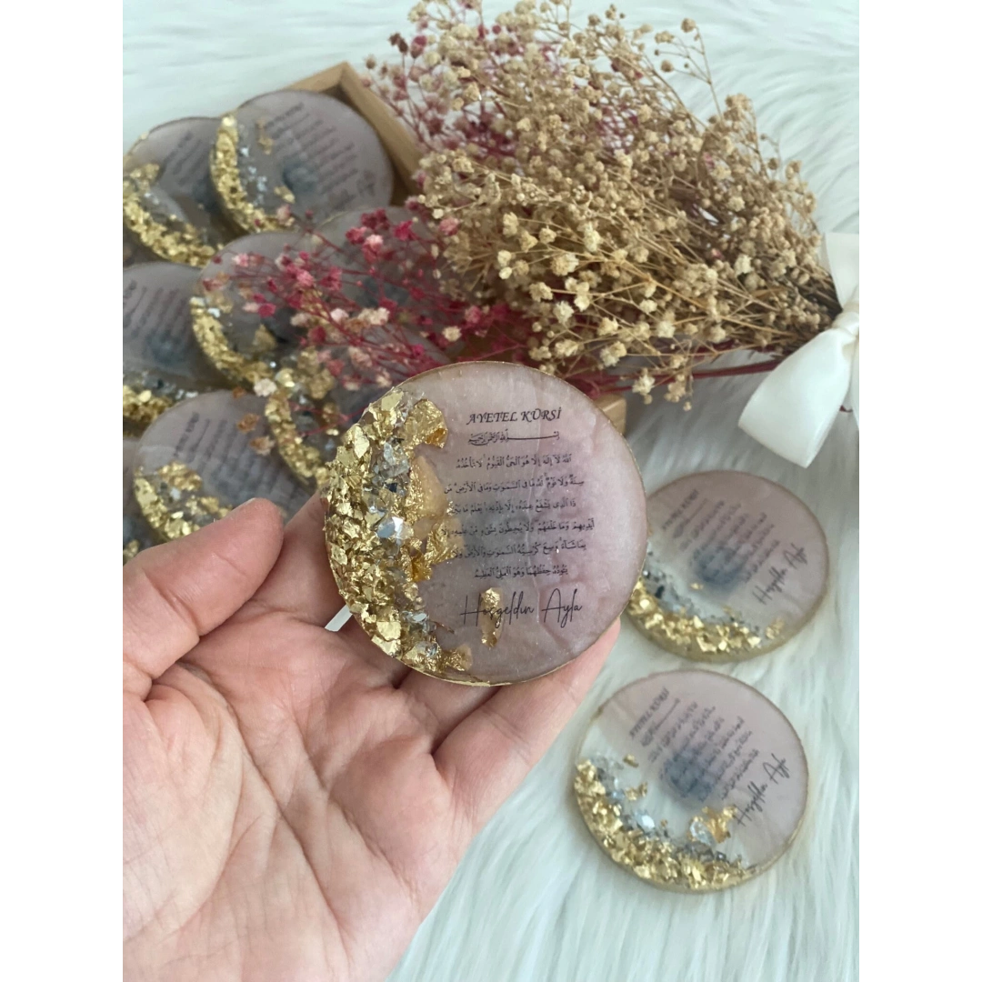 Kişiselleştirilmiş Epoksi Taşlı Magnet – 20 Adet