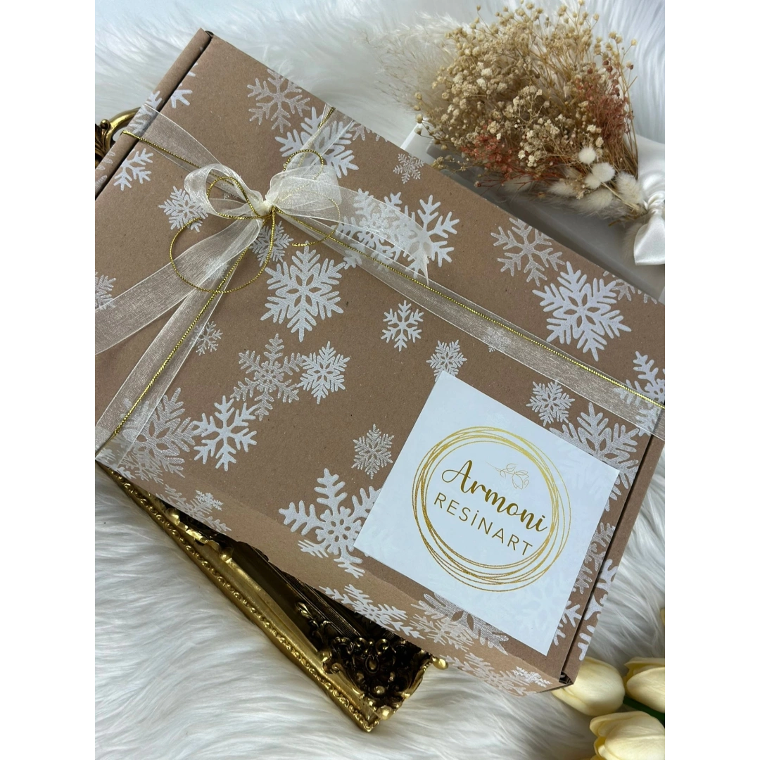 Taşlı Dalgalı Epoksi Magnet 20 Adet – Kişiye Özel Düğün ve Kına Hediyesi