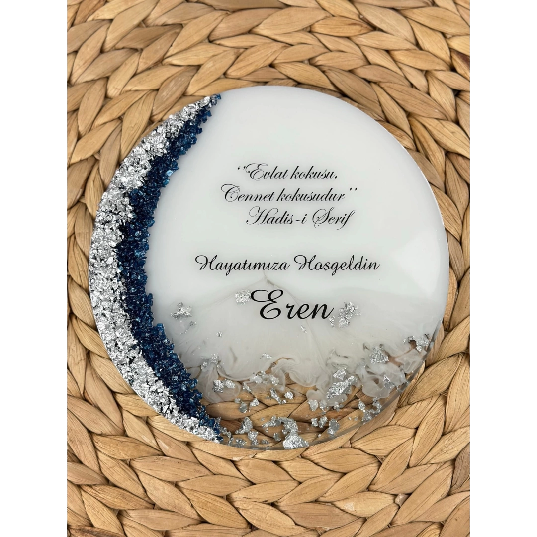 Kişiye Özel Nazar Ayeti Epoksi Pano