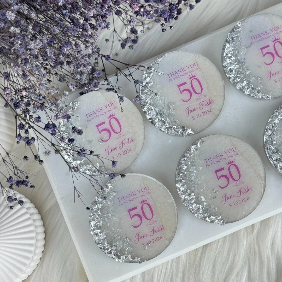 Kişiye Özel Taşlı Epoksi Magnet (20 Adet)