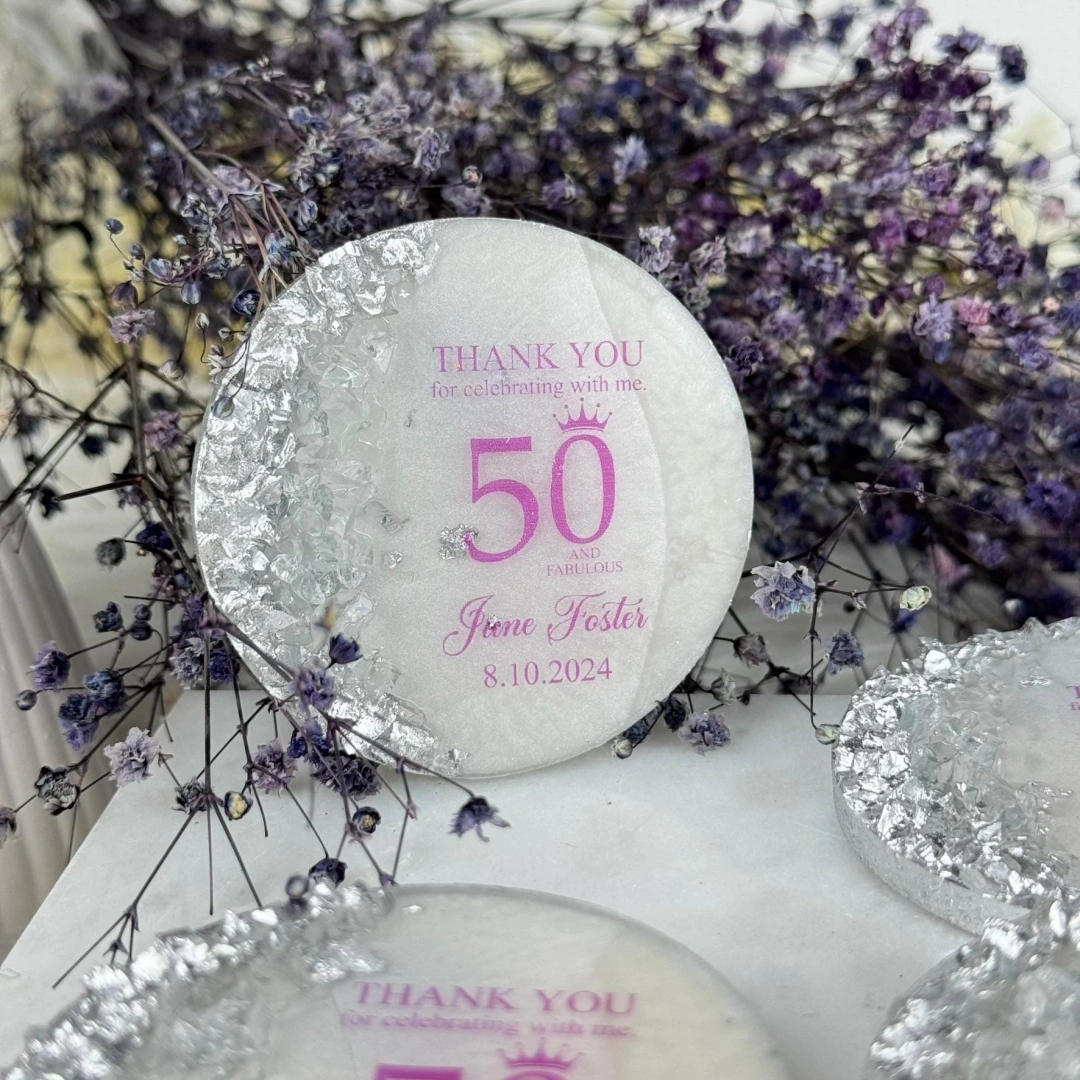 Kişiye Özel Taşlı Epoksi Magnet (20 Adet)