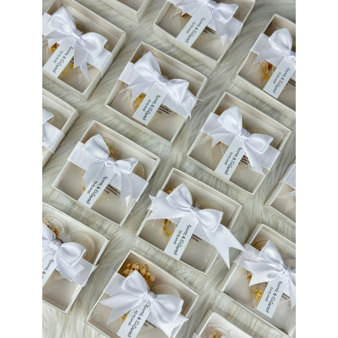 Kalpten Anılar Kutulu Kişiye Özel Epoksi Magnet Seti – 20 Adet