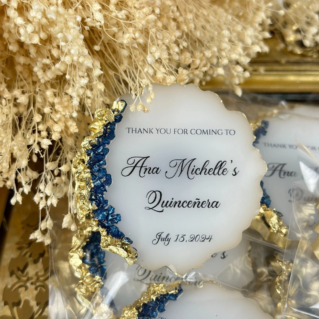 Kişiye Özel Taşlı Epoksi Magnet – 20 Adet Kutulu/Kutusuz Seçenekli