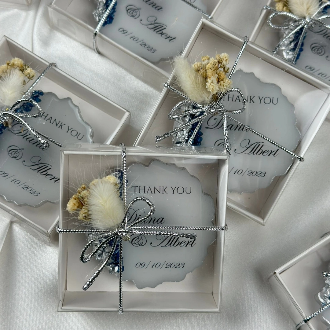 Kişiye Özel Kutulu Epoksi Magnet – 20’li Şık Hediyelik Set