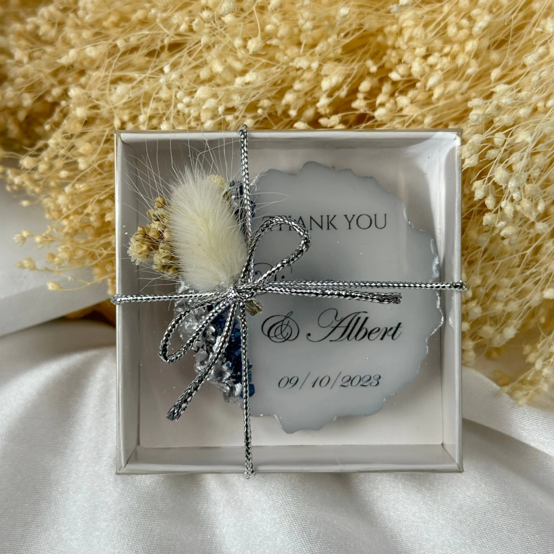 Kişiye Özel Kutulu Epoksi Magnet – 20’li Şık Hediyelik Set