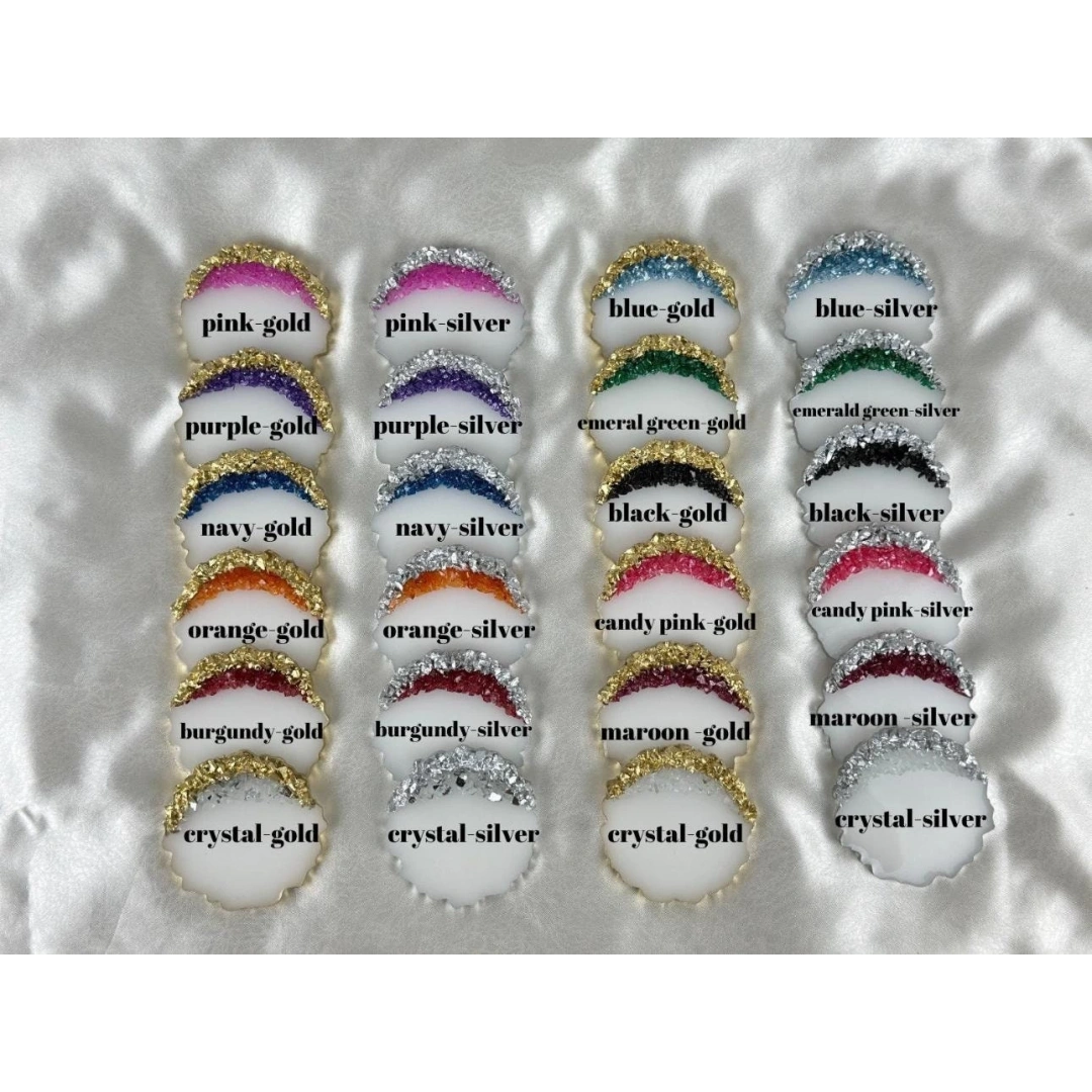 Kutulu Mühürlü Epoksi Magnet – 20 Adet Kişiselleştirilebilir Taşlı Mıknatıs