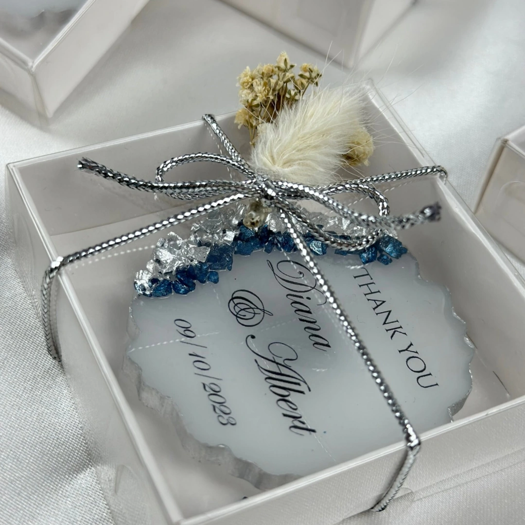 Kişiye Özel Kutulu Epoksi Magnet – 20’li Şık Hediyelik Set