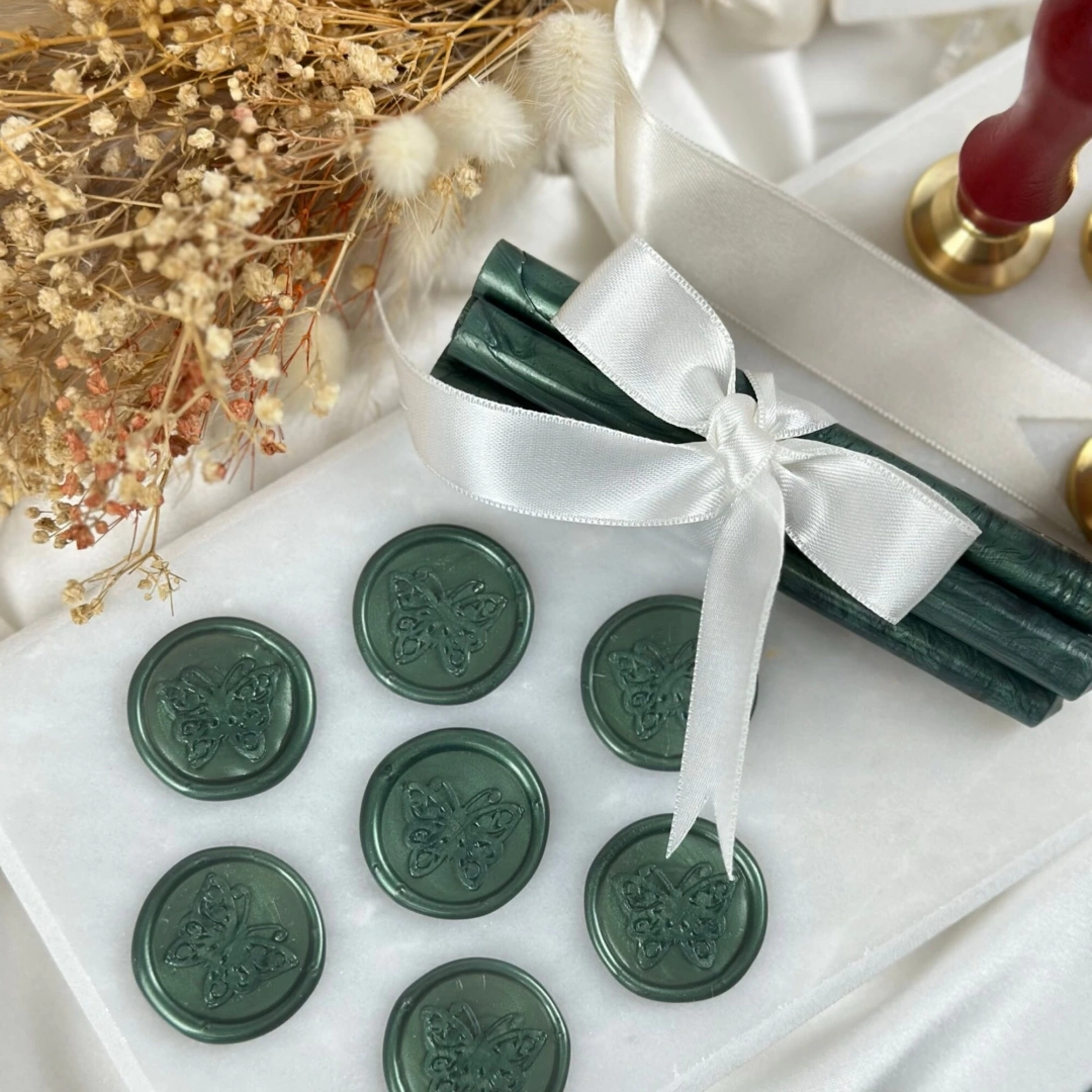 Kişiye Özel Mum Mühür Seti (50li Paket)